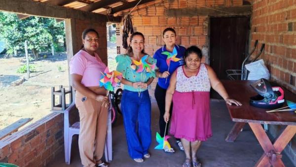 CRAS, Proteção Social Especial e Conselho Tutelar realizam ação de conscientização sobre o Combate ao Trabalho Infantil no Povoado Rizada