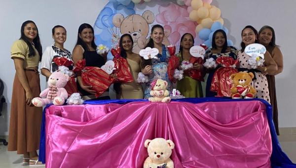 CRAS encerra atividades do Grupo de Gestantes com dinâmica integrativa