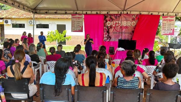 Encerramento do Outubro Rosa em Santa Terezinha do Tocantins