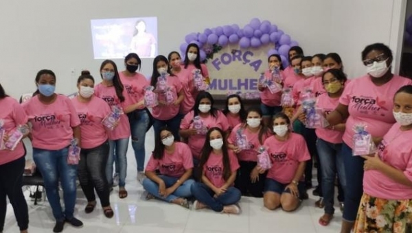 Santa Terezinha do Tocantins: Lançamento Projeto Força Mulher