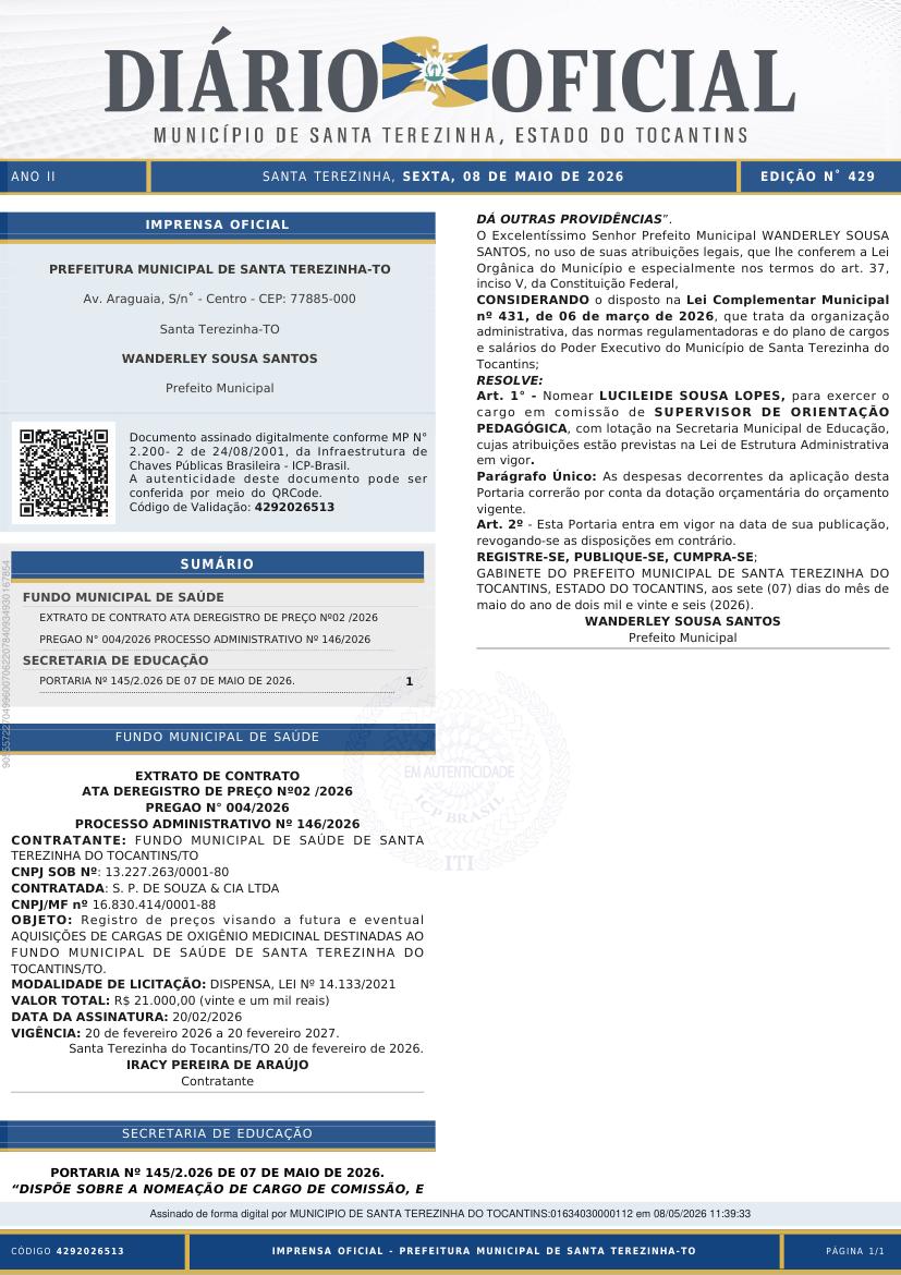 Capa da edição