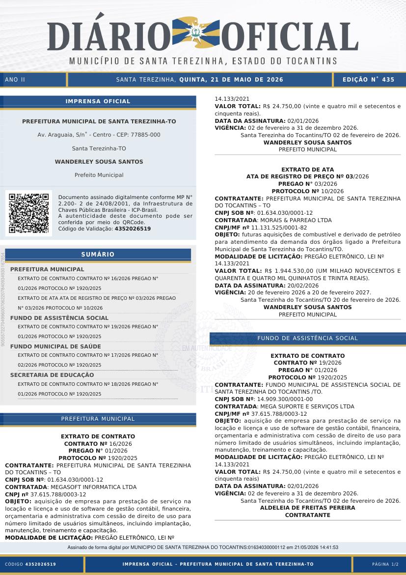 Capa da edição