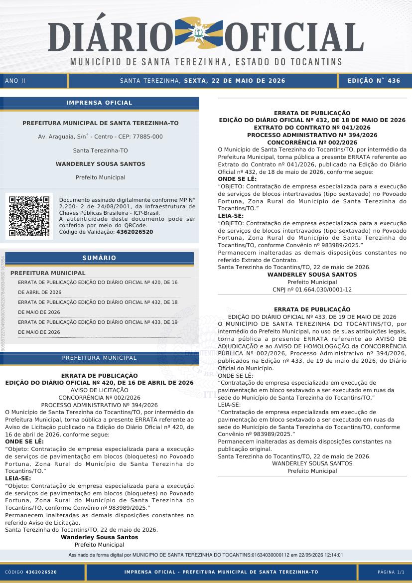 Capa da edição