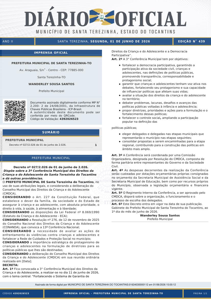 Capa da edição