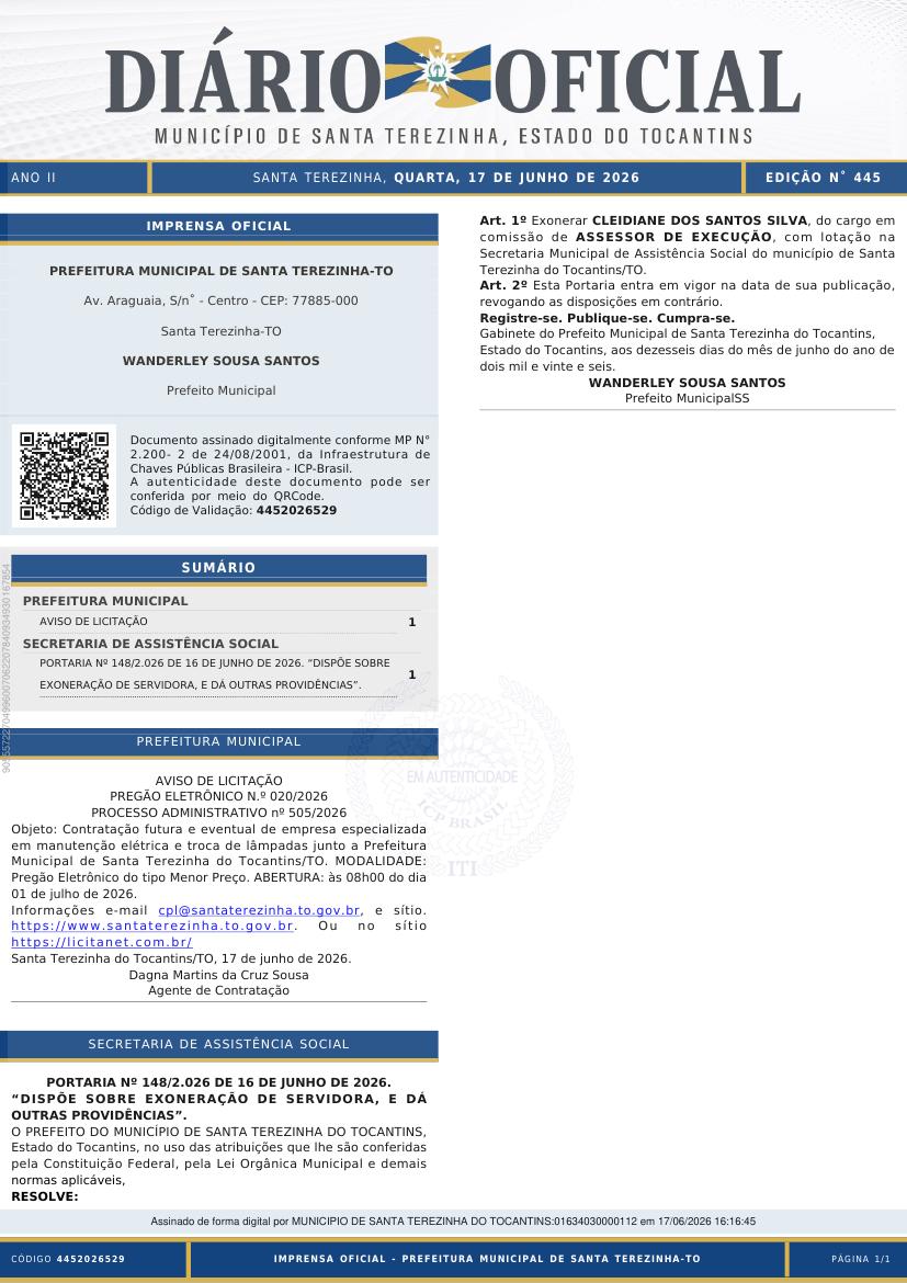 Capa da edição