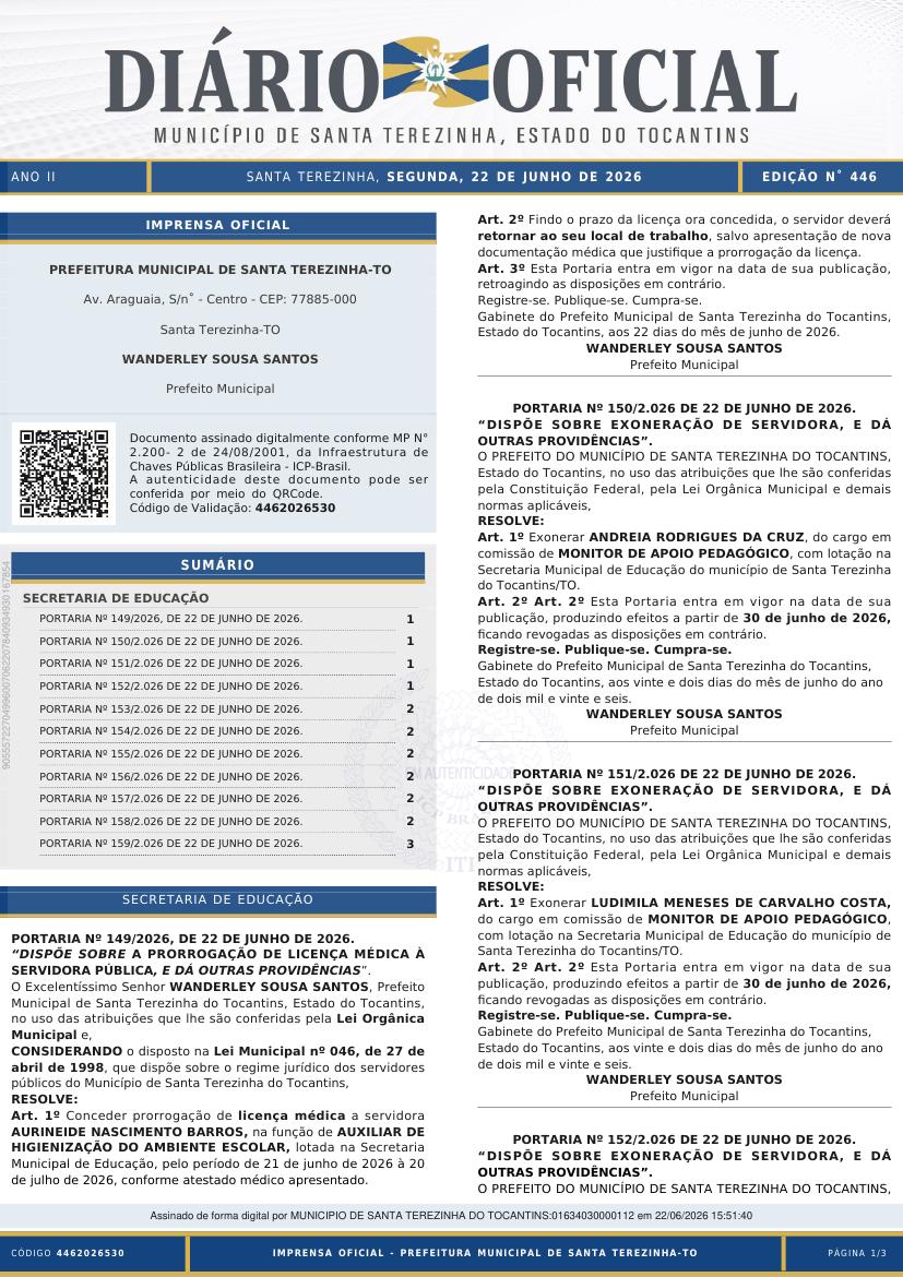 Capa da edição