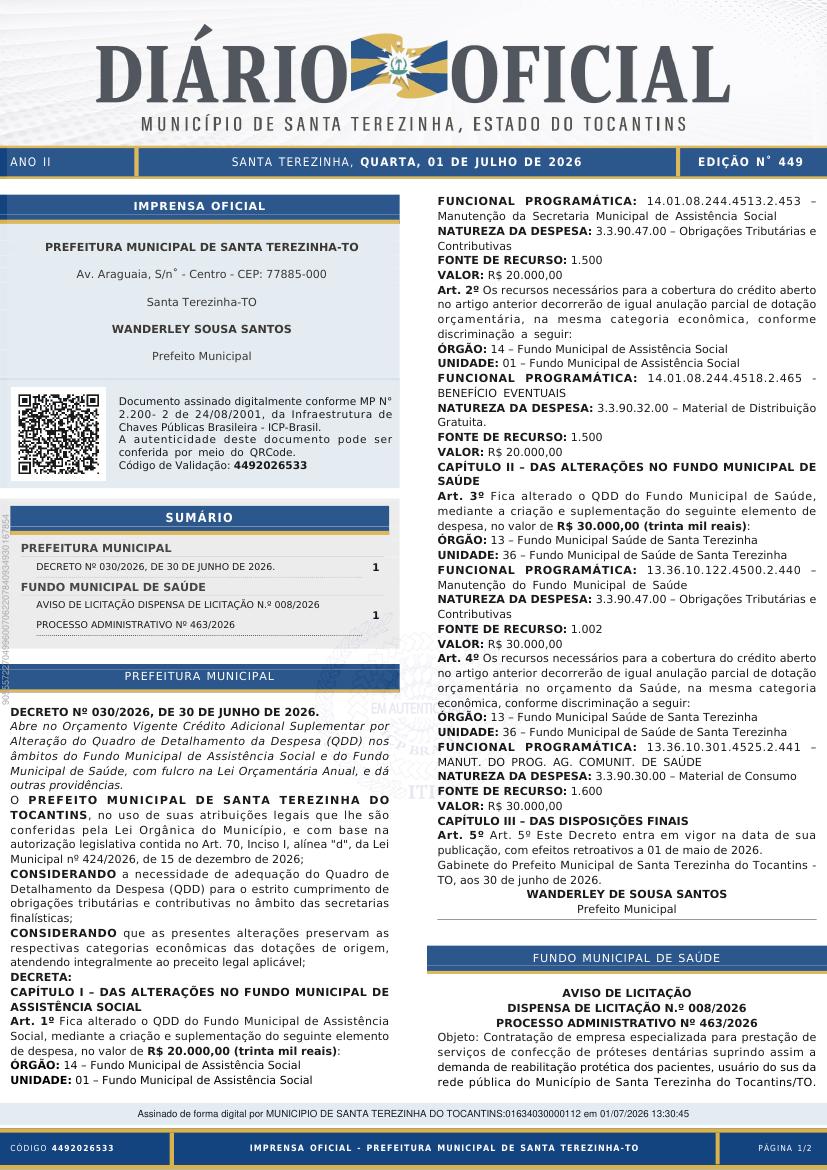Capa da edição