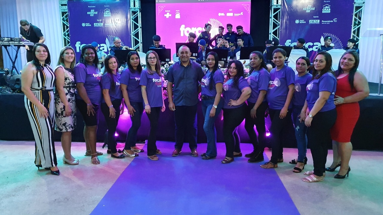Santa Terezinha do Tocantins participa da 4ª formatura do projeto Força Mulher em Araguatins