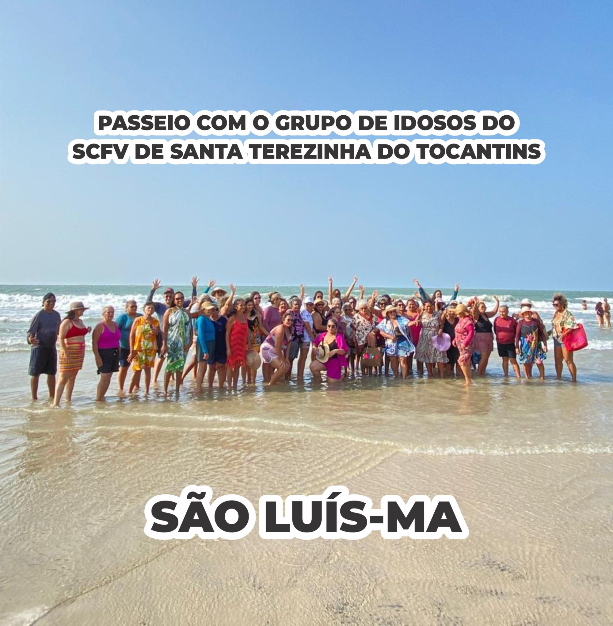 A Prefeitura de Santa Terezinha promoveu mais um passeio turístico com o grupo de idosos do SCFV.