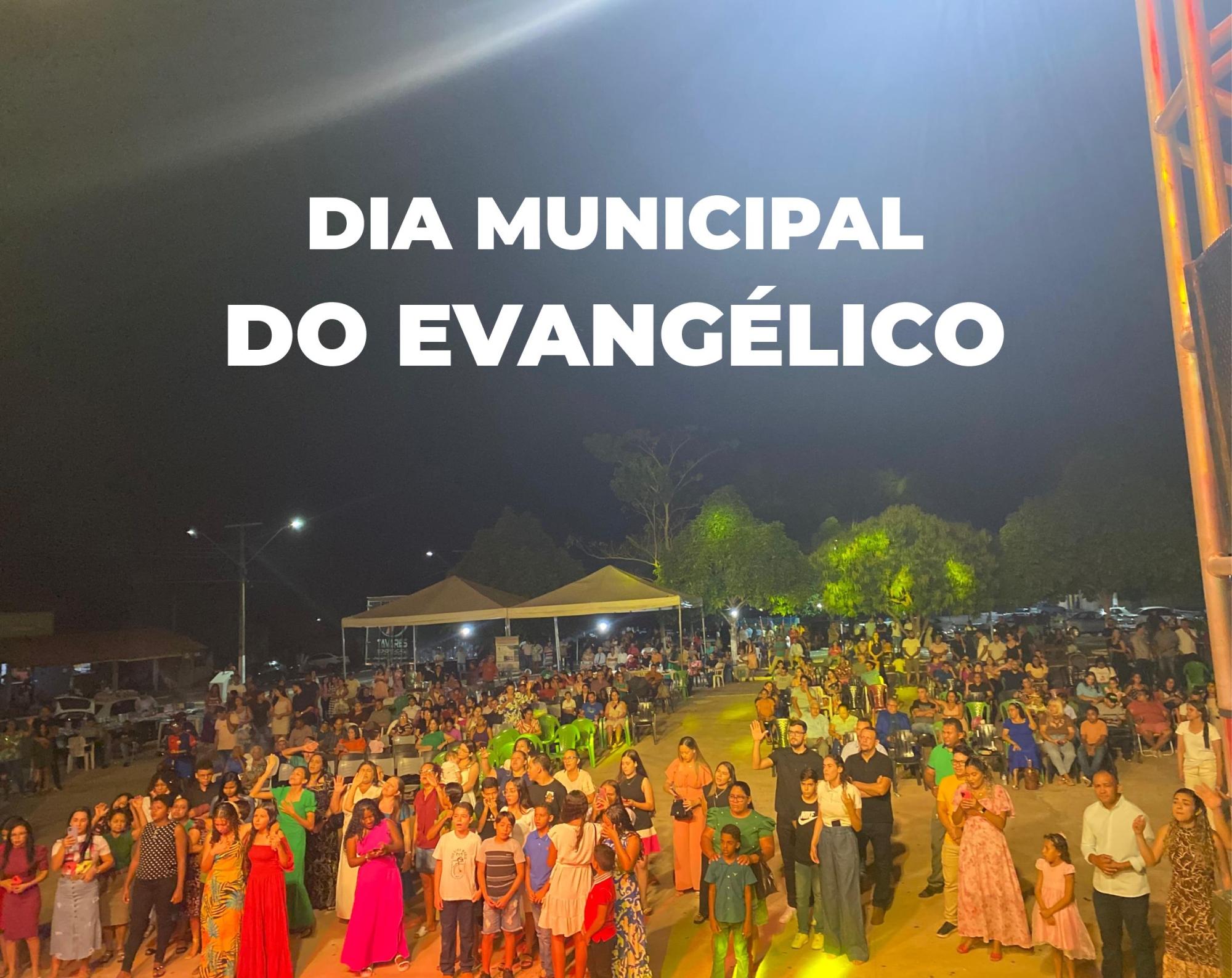 Santa Terezinha celebra o Dia Municipal do Evangélico com apresentações locais e show gospel