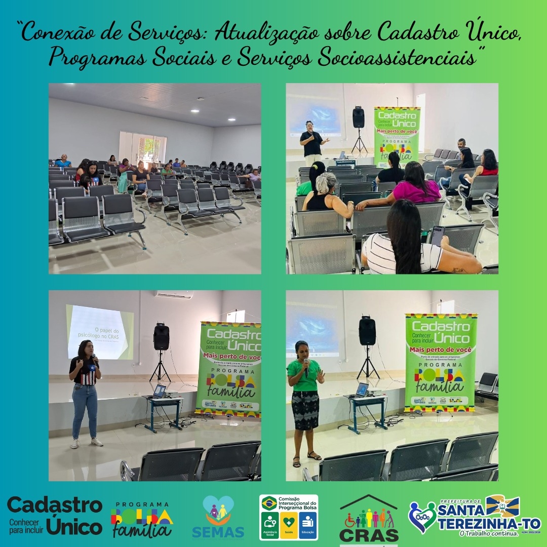 Secretaria de Assistência Social e Coordenação do Cadastro Único realizam encontro sobre Programas Sociais e Serviços Socioassistenciais
