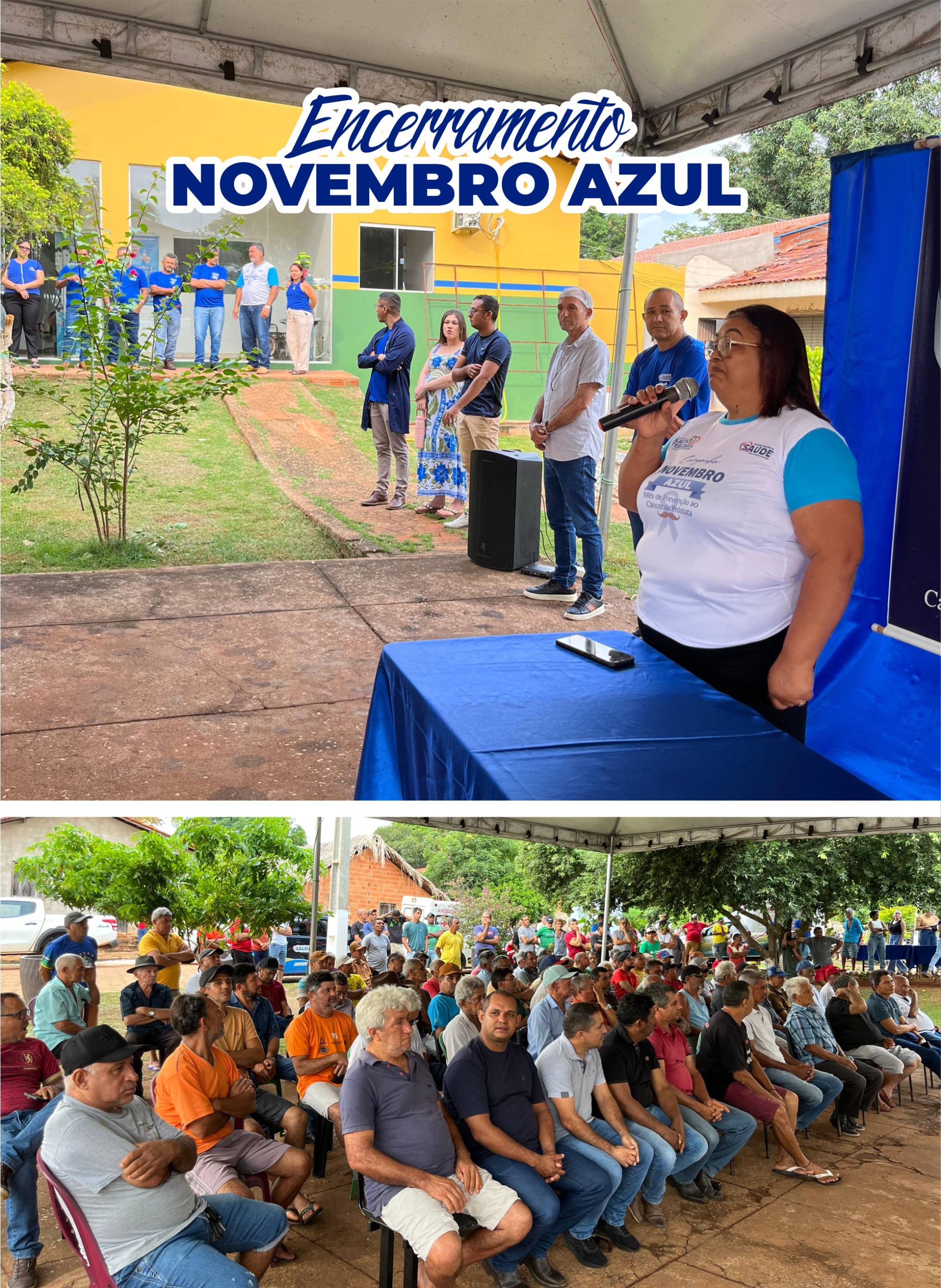 Encerramento do Novembro Azul reúne grande público e reforça o cuidado com a saúde do homem