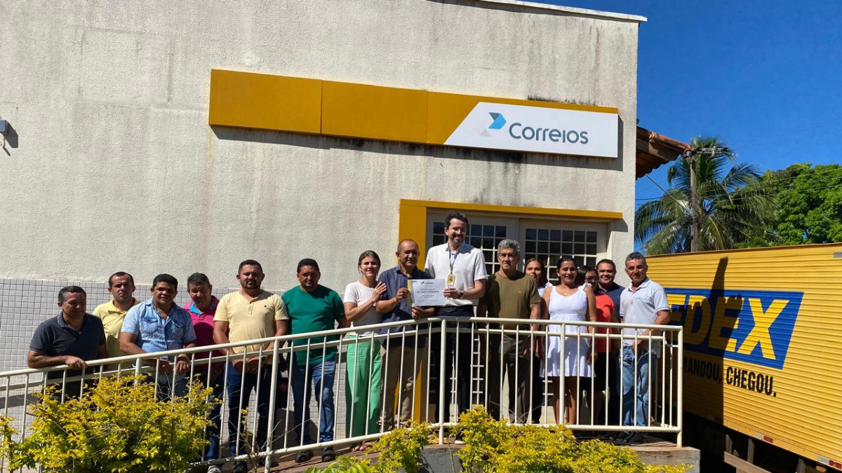 Município de Santa Terezinha firma parceria com Correios