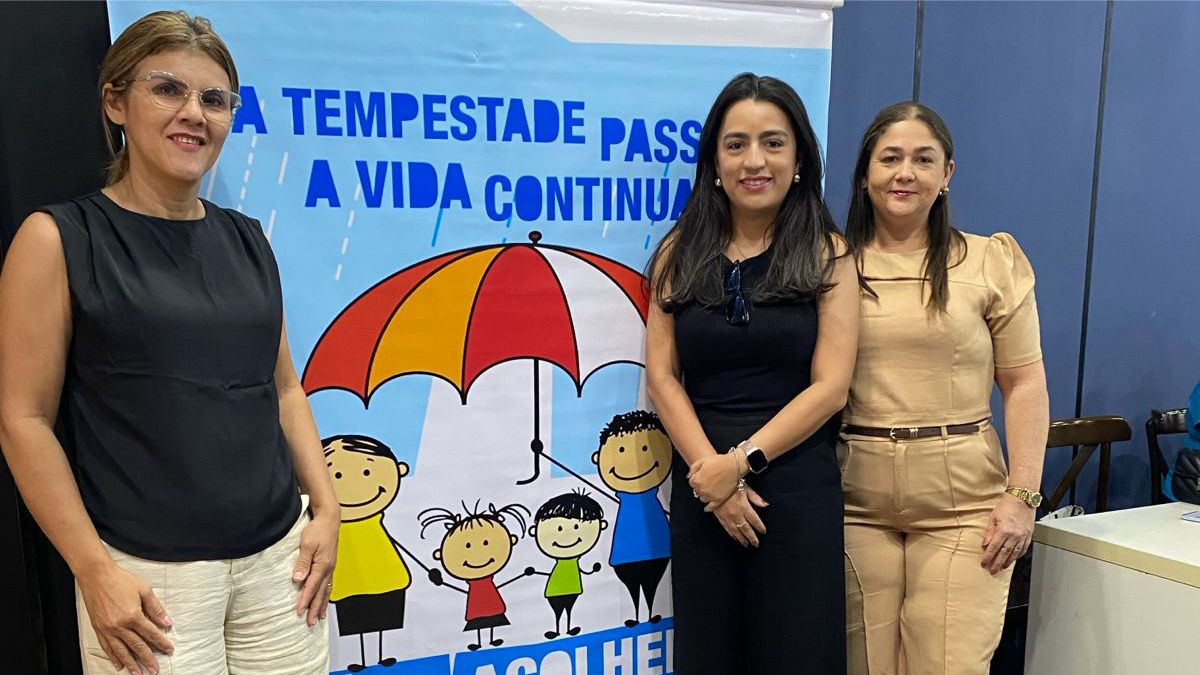 Representantes de Santa Terezinha do Tocantins participam de capacitação sobre o Serviço de Acolhimento em Família Acolhedora